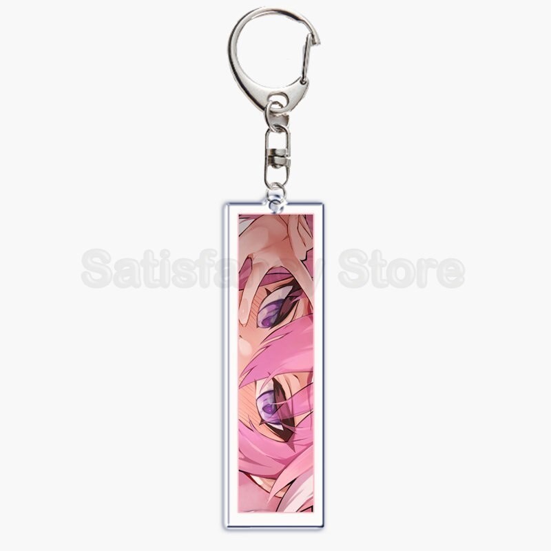 Anime Waifu Girls Eyes Keychain, Double Sided Acrylic, Pendant Key Ring Móc Khóa In Theo Yêu Cầu, Chất Liệu Mica Trong Suốt In 2 Mặt , Dày 4mm 2 Anime Waifu Girls Eyes Keychain, Double Sided Acrylic, Pendant Key Ring Móc Khóa In Theo Yêu Cầu, Chất Liệu Mica Trong Suốt In 2 Mặt , Dày 4mm - Ảnh 2