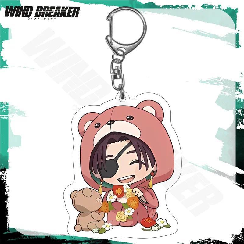 Anime Wind Breaker New Acrylic Keychain Charms Girls Pendant Llavero Kingring Key Ring Móc Khóa In Theo Yêu Cầu, Chất Liệu Mica Trong Suốt In 2 Mặt , Dày 4mm 4 Anime Wind Breaker New Acrylic Keychain Charms Girls Pendant Llavero Kingring Key Ring Móc Khóa In Theo Yêu Cầu, Chất Liệu Mica Trong Suốt In 2 Mặt , Dày 4mm - Ảnh 4