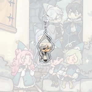 Anime Witch Hat Atelier 6cm Coco Qifrey Mica Keychain Holder Cute Anime Charm Collection Móc Khóa In Theo Yêu Cầu, Chất Liệu Mica Trong Suốt In 2 Mặt , Dày 4mm