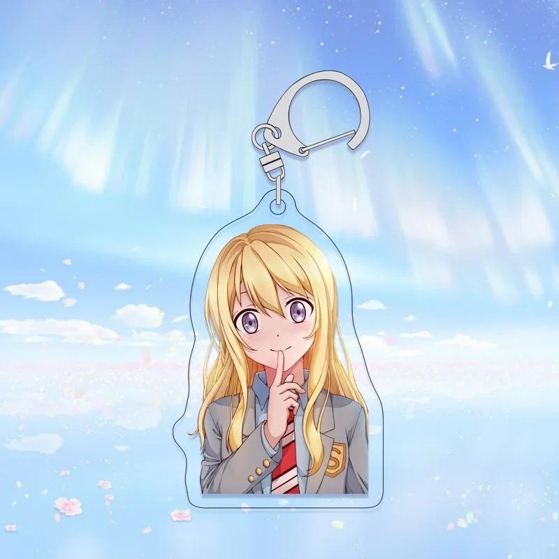 Anime Your Lie In April Acrylic Keychain Cute Arima Kousei Miyazono Kaori Keyring For Bag Móc Khóa In Theo Yêu Cầu, Chất Liệu Mica Trong Suốt In 2 Mặt , Dày 4mm 3 Anime Your Lie In April Acrylic Keychain Cute Arima Kousei Miyazono Kaori Keyring For Bag Móc Khóa In Theo Yêu Cầu, Chất Liệu Mica Trong Suốt In 2 Mặt , Dày 4mm - Ảnh 3