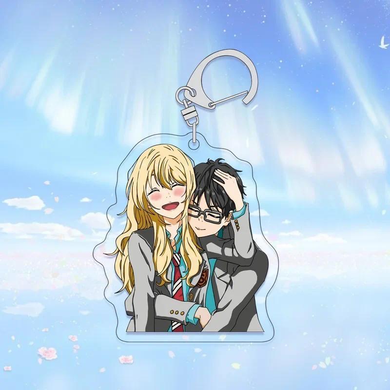 Anime Your Lie In April Acrylic Keychain Cute Arima Kousei Miyazono Kaori Keyring For Bag Móc Khóa In Theo Yêu Cầu, Chất Liệu Mica Trong Suốt In 2 Mặt , Dày 4mm 4 Anime Your Lie In April Acrylic Keychain Cute Arima Kousei Miyazono Kaori Keyring For Bag Móc Khóa In Theo Yêu Cầu, Chất Liệu Mica Trong Suốt In 2 Mặt , Dày 4mm - Ảnh 4