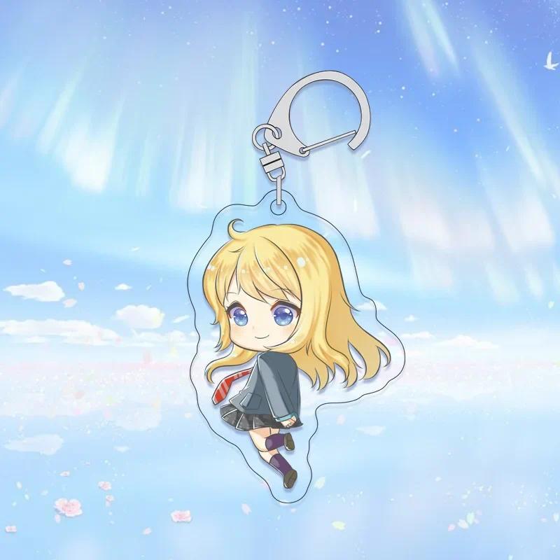 Anime Your Lie In April Acrylic Keychain Cute Arima Kousei Miyazono Kaori Keyring For Bag Móc Khóa In Theo Yêu Cầu, Chất Liệu Mica Trong Suốt In 2 Mặt , Dày 4mm 9 Anime Your Lie In April Acrylic Keychain Cute Arima Kousei Miyazono Kaori Keyring For Bag Móc Khóa In Theo Yêu Cầu, Chất Liệu Mica Trong Suốt In 2 Mặt , Dày 4mm - Ảnh 9
