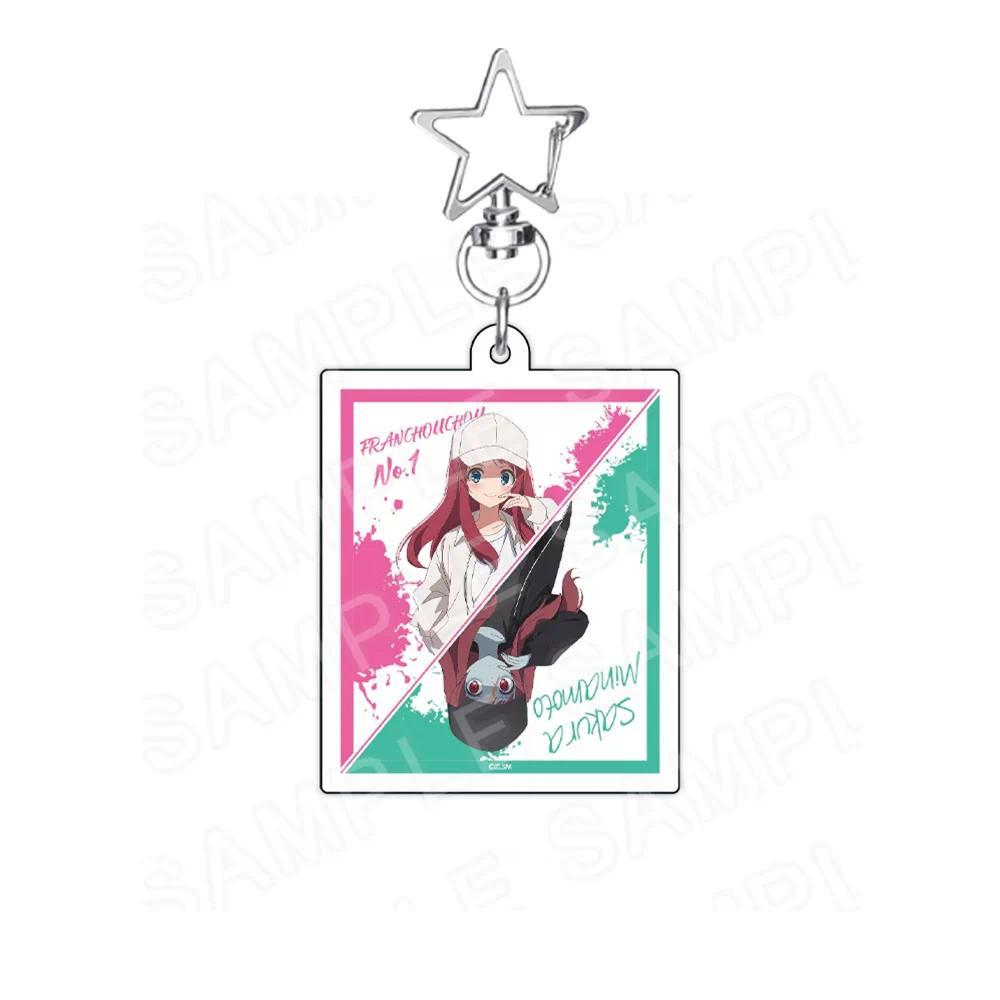 Anime Zombie Land Saga Junko Sakura Saki 6cm Acrylic Stand Bag Charm Keychain Keychain Móc Khóa In Theo Yêu Cầu, Chất Liệu Mica Trong Suốt In 2 Mặt , Dày 4mm 7 Anime Zombie Land Saga Junko Sakura Saki 6cm Acrylic Stand Bag Charm Keychain Keychain Móc Khóa In Theo Yêu Cầu, Chất Liệu Mica Trong Suốt In 2 Mặt , Dày 4mm - Ảnh 7