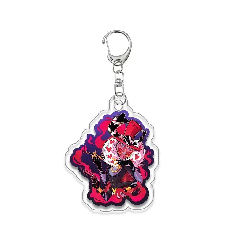 Animemica Acrylic Keychain For Hazbin Hotel Velvet Vox Mica Keychain Accessories Móc Khóa In Theo Yêu Cầu, Chất Liệu Mica Trong Suốt In 2 Mặt , Dày 4mm 3 Animemica Acrylic Keychain For Hazbin Hotel Velvet Vox Mica Keychain Accessories Móc Khóa In Theo Yêu Cầu, Chất Liệu Mica Trong Suốt In 2 Mặt , Dày 4mm - Ảnh 3