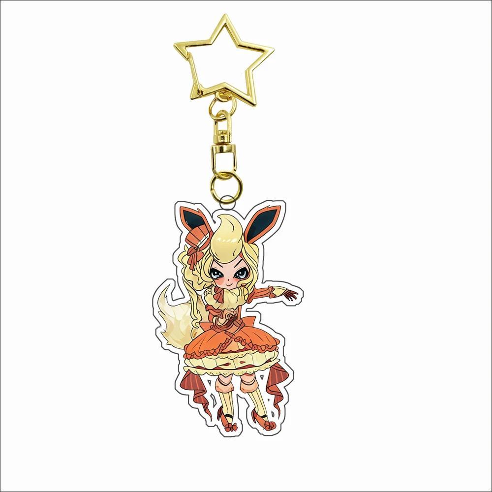 Animemica Acrylic Keychain For Umbreon Sylveon Vaporeon Leafeon Gijinka Design Self-made Móc Khóa In Theo Yêu Cầu, Chất Liệu Mica Trong Suốt In 2 Mặt , Dày 4mm 4 Animemica Acrylic Keychain For Umbreon Sylveon Vaporeon Leafeon Gijinka Design Self-made Móc Khóa In Theo Yêu Cầu, Chất Liệu Mica Trong Suốt In 2 Mặt , Dày 4mm - Ảnh 4