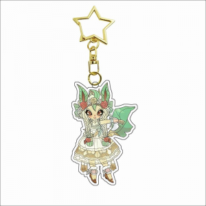 Animemica Acrylic Keychain For Umbreon Sylveon Vaporeon Leafeon Gijinka Design Self-made Móc Khóa In Theo Yêu Cầu, Chất Liệu Mica Trong Suốt In 2 Mặt , Dày 4mm