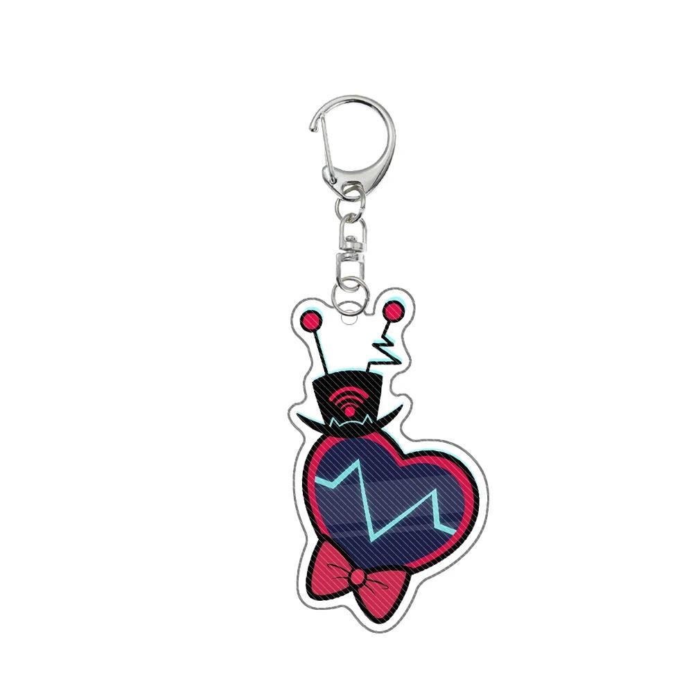 Animemica Keychain Hazbin Hotel Vox Acrylic Keychain Bag Keychain Accessories S Móc Khóa In Theo Yêu Cầu, Chất Liệu Mica Trong Suốt In 2 Mặt , Dày 4mm 4 Animemica Keychain Hazbin Hotel Vox Acrylic Keychain Bag Keychain Accessories S Móc Khóa In Theo Yêu Cầu, Chất Liệu Mica Trong Suốt In 2 Mặt , Dày 4mm - Ảnh 4