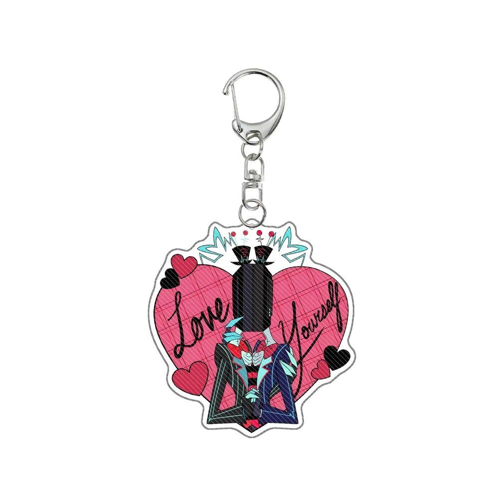 Animemica Keychain Hazbin Hotel Vox Acrylic Keychain Bag Keychain Accessories S Móc Khóa In Theo Yêu Cầu, Chất Liệu Mica Trong Suốt In 2 Mặt , Dày 4mm 6 Animemica Keychain Hazbin Hotel Vox Acrylic Keychain Bag Keychain Accessories S Móc Khóa In Theo Yêu Cầu, Chất Liệu Mica Trong Suốt In 2 Mặt , Dày 4mm - Ảnh 6