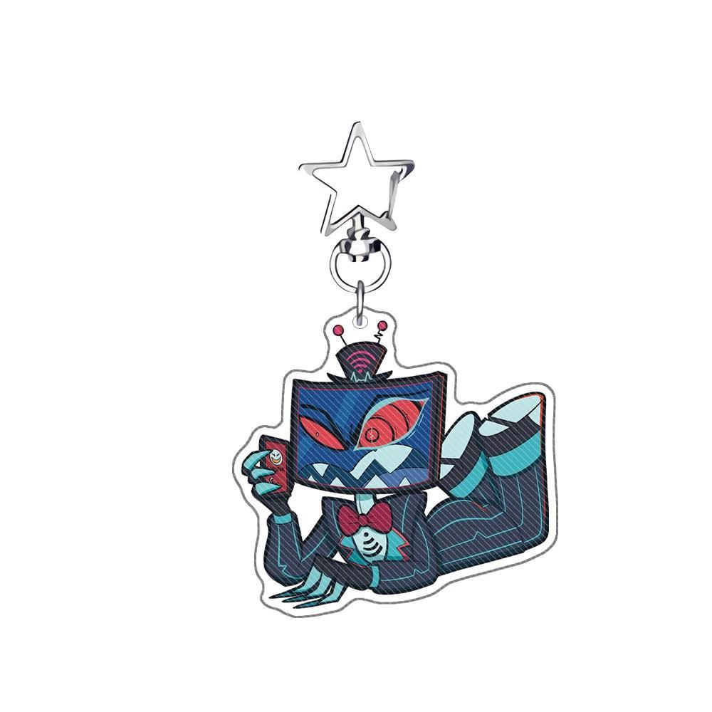 Animemica Keychain Hazbin Hotel Vox Acrylic Keychain Bag Keychain Accessories S Móc Khóa In Theo Yêu Cầu, Chất Liệu Mica Trong Suốt In 2 Mặt , Dày 4mm 7 Animemica Keychain Hazbin Hotel Vox Acrylic Keychain Bag Keychain Accessories S Móc Khóa In Theo Yêu Cầu, Chất Liệu Mica Trong Suốt In 2 Mặt , Dày 4mm - Ảnh 7