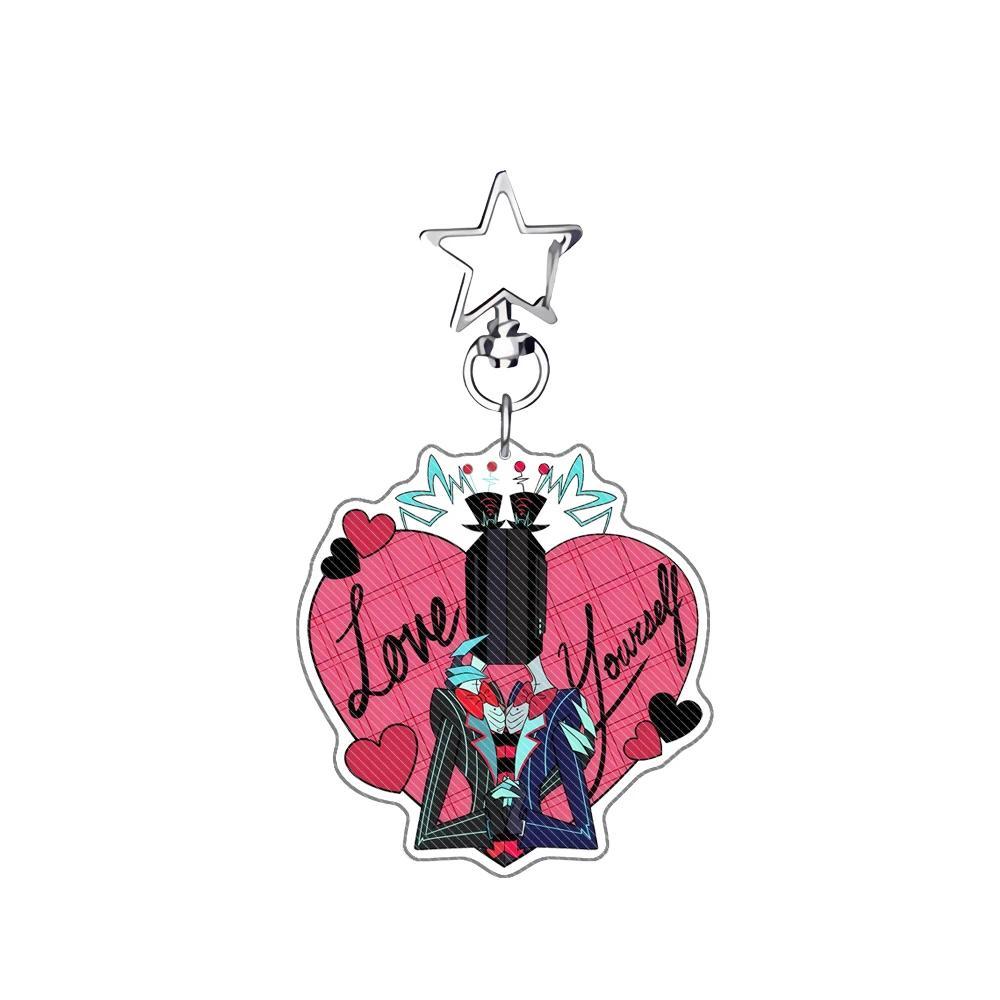 Animemica Keychain Hazbin Hotel Vox Acrylic Keychain Bag Keychain Accessories S Móc Khóa In Theo Yêu Cầu, Chất Liệu Mica Trong Suốt In 2 Mặt , Dày 4mm 8 Animemica Keychain Hazbin Hotel Vox Acrylic Keychain Bag Keychain Accessories S Móc Khóa In Theo Yêu Cầu, Chất Liệu Mica Trong Suốt In 2 Mặt , Dày 4mm - Ảnh 8