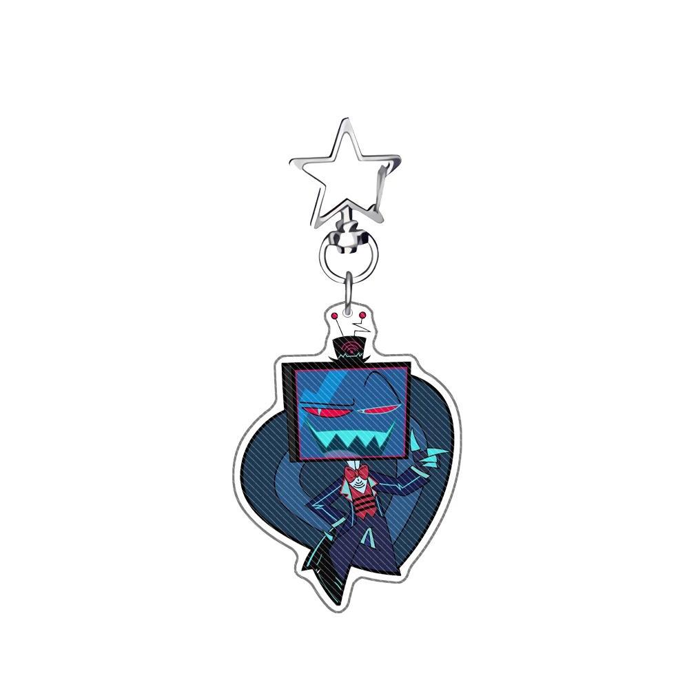Animemica Keychain Hazbin Hotel Vox Acrylic Keychain Bag Keychain Accessories S Móc Khóa In Theo Yêu Cầu, Chất Liệu Mica Trong Suốt In 2 Mặt , Dày 4mm 10 Animemica Keychain Hazbin Hotel Vox Acrylic Keychain Bag Keychain Accessories S Móc Khóa In Theo Yêu Cầu, Chất Liệu Mica Trong Suốt In 2 Mặt , Dày 4mm - Ảnh 10