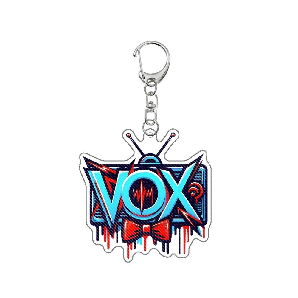 Animemica Keychain Hazbin Hotel Vox Acrylic Keychain Bag Keychain Accessories S Móc Khóa In Theo Yêu Cầu, Chất Liệu Mica Trong Suốt In 2 Mặt , Dày 4mm 1 Animemica Keychain Hazbin Hotel Vox Acrylic Keychain Bag Keychain Accessories S Móc Khóa In Theo Yêu Cầu, Chất Liệu Mica Trong Suốt In 2 Mặt , Dày 4mm