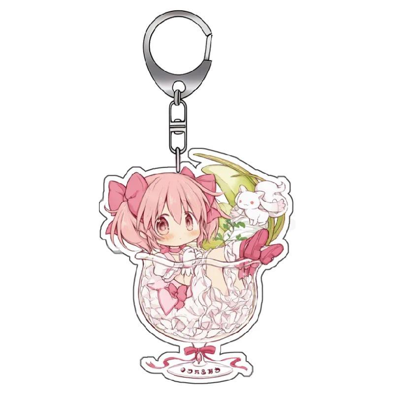 Animemicas Acrylic Key Buckle For Puella Magi Madoka Magica Mami Tomoe Nagisa Momoe Kyoko Móc Khóa In Theo Yêu Cầu, Chất Liệu Mica Trong Suốt In 2 Mặt , Dày 4mm 2 Animemicas Acrylic Key Buckle For Puella Magi Madoka Magica Mami Tomoe Nagisa Momoe Kyoko Móc Khóa In Theo Yêu Cầu, Chất Liệu Mica Trong Suốt In 2 Mặt , Dày 4mm - Ảnh 2