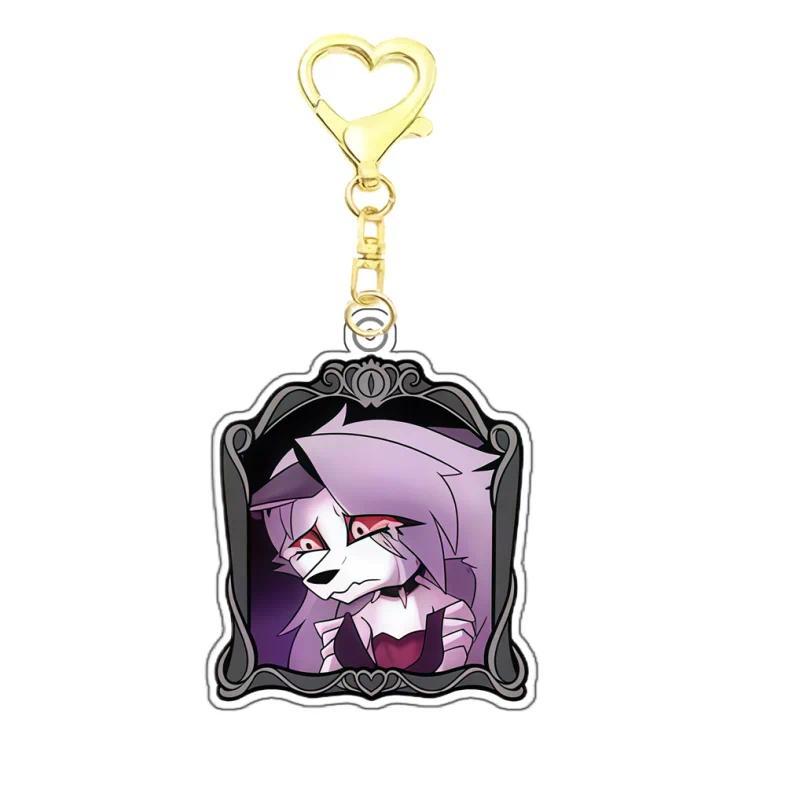 Animemicas Acrylic Keychain For Helluva Boss Stolas Asmodeus Fizzowlli Millie Acrylic Key Móc Khóa In Theo Yêu Cầu, Chất Liệu Mica Trong Suốt In 2 Mặt , Dày 4mm 2 Animemicas Acrylic Keychain For Helluva Boss Stolas Asmodeus Fizzowlli Millie Acrylic Key Móc Khóa In Theo Yêu Cầu, Chất Liệu Mica Trong Suốt In 2 Mặt , Dày 4mm - Ảnh 2