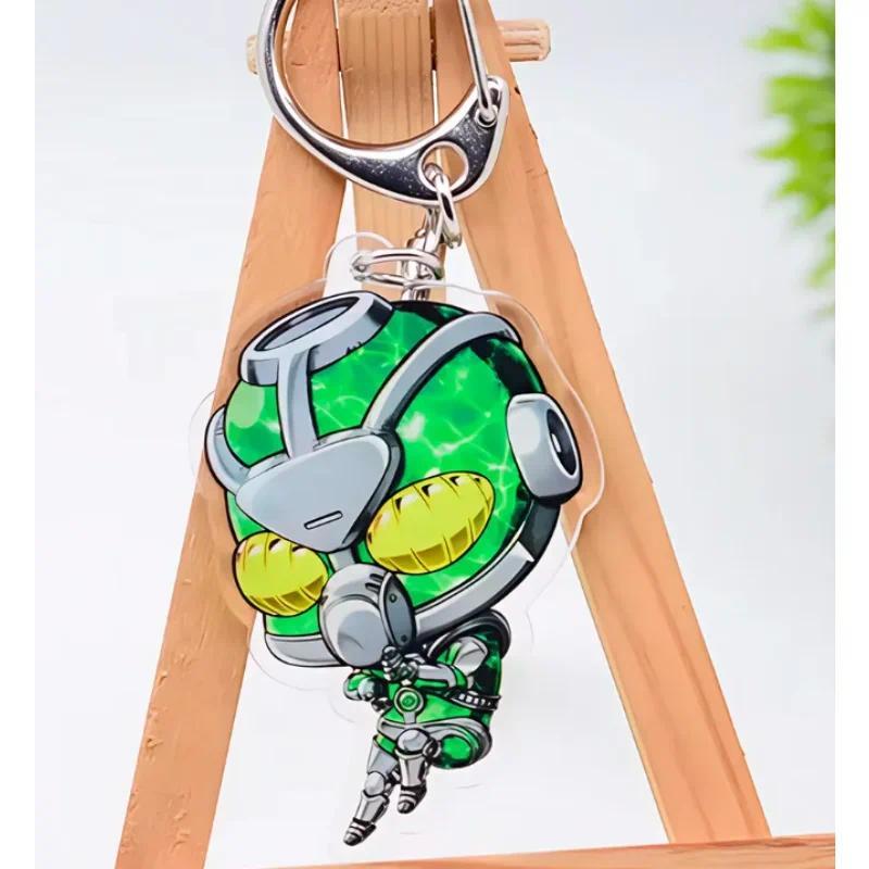 Animemicas Keychain For Steel Ball Run Mohammed Avdol Silver Chariot Noriaki Kakyoin Iggy Bag Móc Khóa In Theo Yêu Cầu, Chất Liệu Mica Trong Suốt In 2 Mặt , Dày 4mm 5 Animemicas Keychain For Steel Ball Run Mohammed Avdol Silver Chariot Noriaki Kakyoin Iggy Bag Móc Khóa In Theo Yêu Cầu, Chất Liệu Mica Trong Suốt In 2 Mặt , Dày 4mm - Ảnh 5