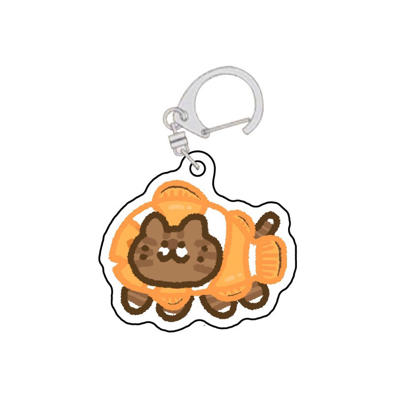 Aquarium Cat Keychain Gift For Groups Of Friends, Doublebag Cute Keychain Made Of Transparent Móc Khóa In Theo Yêu Cầu, Chất Liệu Mica Trong Suốt In 2 Mặt , Dày 4mm 3 Aquarium Cat Keychain Gift For Groups Of Friends, Doublebag Cute Keychain Made Of Transparent Móc Khóa In Theo Yêu Cầu, Chất Liệu Mica Trong Suốt In 2 Mặt , Dày 4mm - Ảnh 3