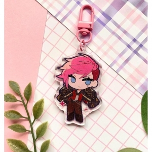 Arcane Jinx Vi Caitlyn Acrylic Charm Keychain Accessories Jewelr Móc Khóa In Theo Yêu Cầu, Chất Liệu Mica Trong Suốt In 2 Mặt , Dày 4mm