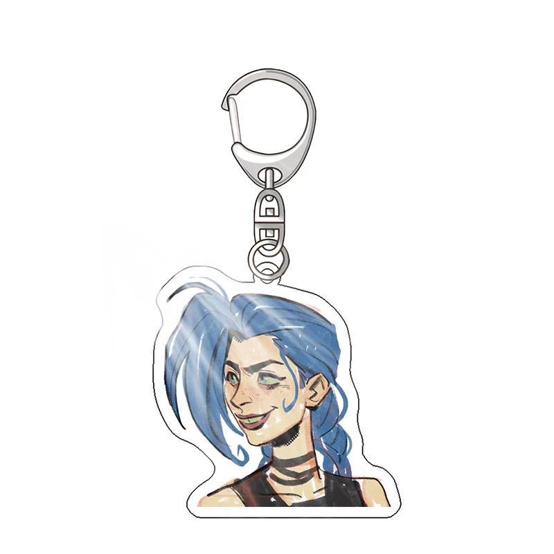 Arcane League Of Legends Jinx Vi Anime Acrylic Friends Gift Girl Hanging Face Fans Jewelry Móc Khóa In Theo Yêu Cầu, Chất Liệu Mica Trong Suốt In 2 Mặt , Dày 4mm 10 Arcane League Of Legends Jinx Vi Anime Acrylic Friends Gift Girl Hanging Face Fans Jewelry Móc Khóa In Theo Yêu Cầu, Chất Liệu Mica Trong Suốt In 2 Mặt , Dày 4mm - Ảnh 10