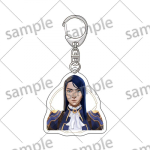 Arcane League Of Legends Jinx Vi Anime Acrylic Friends Gift Girl Hanging Face Fans Jewelry Móc Khóa In Theo Yêu Cầu, Chất Liệu Mica Trong Suốt In 2 Mặt , Dày 4mm