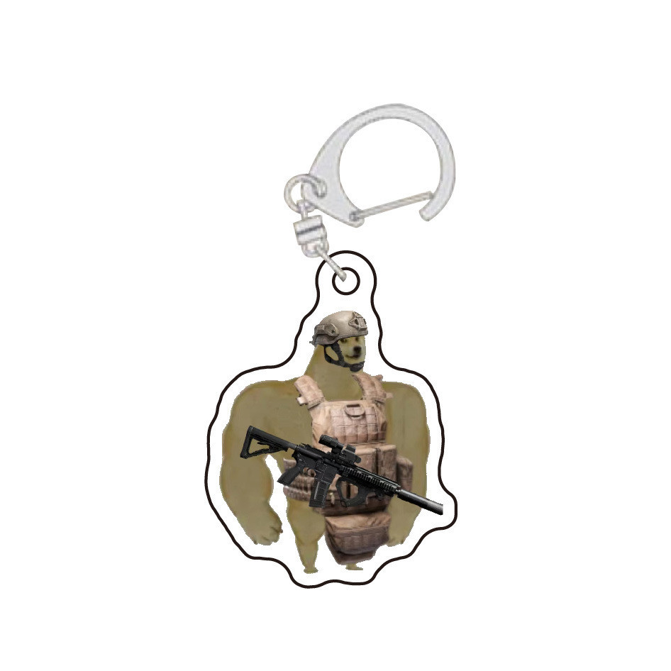 Arena Breakout Balltze Cheems Funny Dog Meme Acrylic Keychain Bag Charms Cute Pendant Key Móc Khóa In Theo Yêu Cầu, Chất Liệu Mica Trong Suốt In 2 Mặt , Dày 4mm 2 Arena Breakout Balltze Cheems Funny Dog Meme Acrylic Keychain Bag Charms Cute Pendant Key Móc Khóa In Theo Yêu Cầu, Chất Liệu Mica Trong Suốt In 2 Mặt , Dày 4mm - Ảnh 2