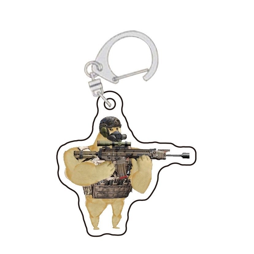 Arena Breakout Balltze Cheems Funny Dog Meme Acrylic Keychain Bag Charms Cute Pendant Key Móc Khóa In Theo Yêu Cầu, Chất Liệu Mica Trong Suốt In 2 Mặt , Dày 4mm 5 Arena Breakout Balltze Cheems Funny Dog Meme Acrylic Keychain Bag Charms Cute Pendant Key Móc Khóa In Theo Yêu Cầu, Chất Liệu Mica Trong Suốt In 2 Mặt , Dày 4mm - Ảnh 5