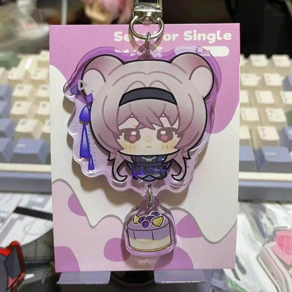 Arknights Anime Keychain Women Pallas Keychain For Men Mica Car Keyring Party Japan Cos Girls Móc Khóa In Theo Yêu Cầu, Chất Liệu Mica Trong Suốt In 2 Mặt , Dày 4mm 2 Arknights Anime Keychain Women Pallas Keychain For Men Mica Car Keyring Party Japan Cos Girls Móc Khóa In Theo Yêu Cầu, Chất Liệu Mica Trong Suốt In 2 Mặt , Dày 4mm - Ảnh 2