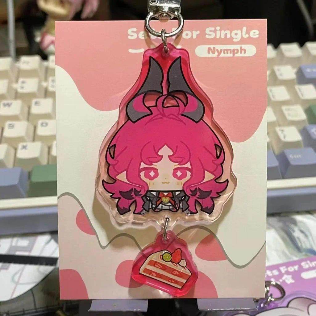 Arknights Anime Keychain Women Pallas Keychain For Men Mica Car Keyring Party Japan Cos Girls Móc Khóa In Theo Yêu Cầu, Chất Liệu Mica Trong Suốt In 2 Mặt , Dày 4mm 3 Arknights Anime Keychain Women Pallas Keychain For Men Mica Car Keyring Party Japan Cos Girls Móc Khóa In Theo Yêu Cầu, Chất Liệu Mica Trong Suốt In 2 Mặt , Dày 4mm - Ảnh 3