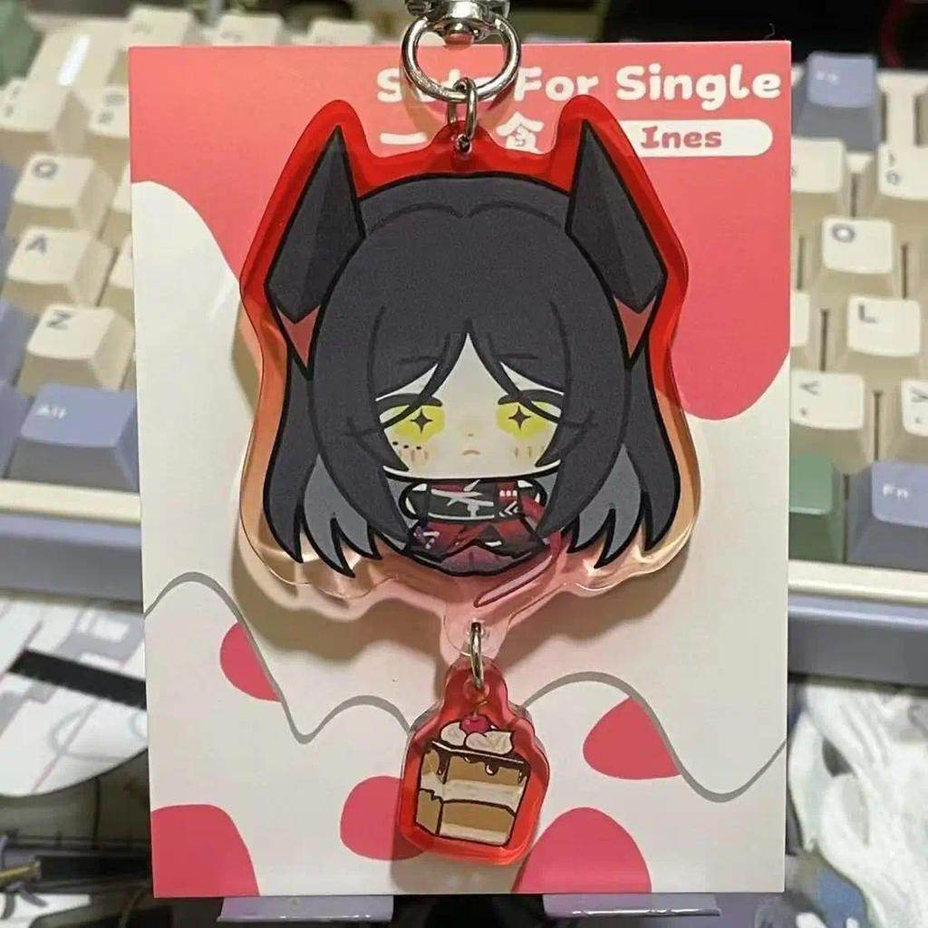 Arknights Anime Keychain Women Pallas Keychain For Men Mica Car Keyring Party Japan Cos Girls Móc Khóa In Theo Yêu Cầu, Chất Liệu Mica Trong Suốt In 2 Mặt , Dày 4mm 1 Arknights Anime Keychain Women Pallas Keychain For Men Mica Car Keyring Party Japan Cos Girls Móc Khóa In Theo Yêu Cầu, Chất Liệu Mica Trong Suốt In 2 Mặt , Dày 4mm