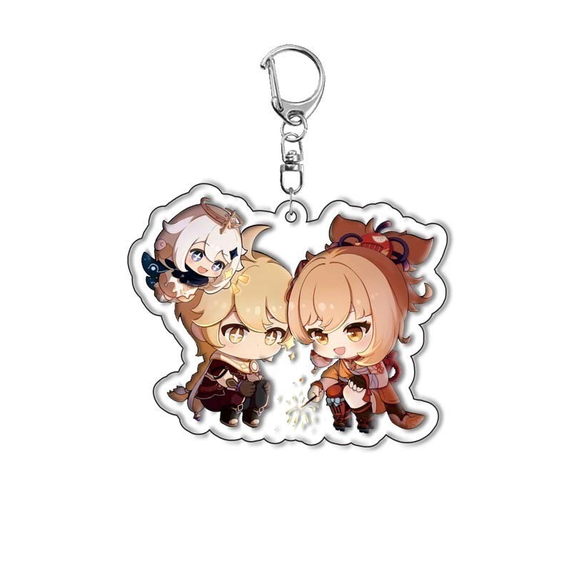Arynlp Genshin Acrylic Key Chain With Cute Cartoon Print Nlp Móc Khóa In Theo Yêu Cầu, Chất Liệu Mica Trong Suốt In 2 Mặt , Dày 4mm 13 Arynlp Genshin Acrylic Key Chain With Cute Cartoon Print Nlp Móc Khóa In Theo Yêu Cầu, Chất Liệu Mica Trong Suốt In 2 Mặt , Dày 4mm - Ảnh 13