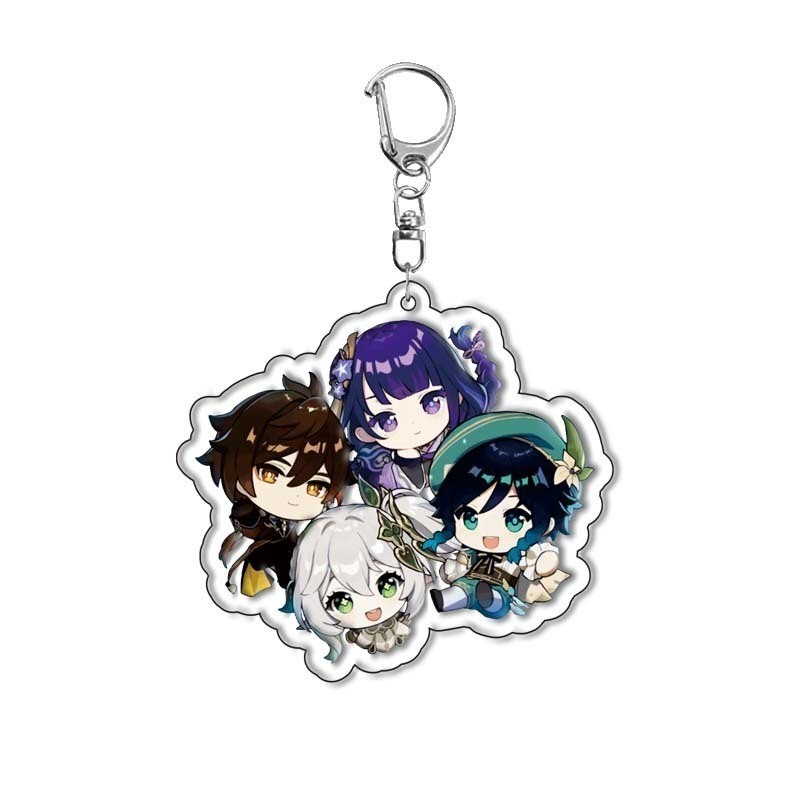 Arynlp Genshin Acrylic Key Chain With Cute Cartoon Print Nlp Móc Khóa In Theo Yêu Cầu, Chất Liệu Mica Trong Suốt In 2 Mặt , Dày 4mm 15 Arynlp Genshin Acrylic Key Chain With Cute Cartoon Print Nlp Móc Khóa In Theo Yêu Cầu, Chất Liệu Mica Trong Suốt In 2 Mặt , Dày 4mm - Ảnh 15