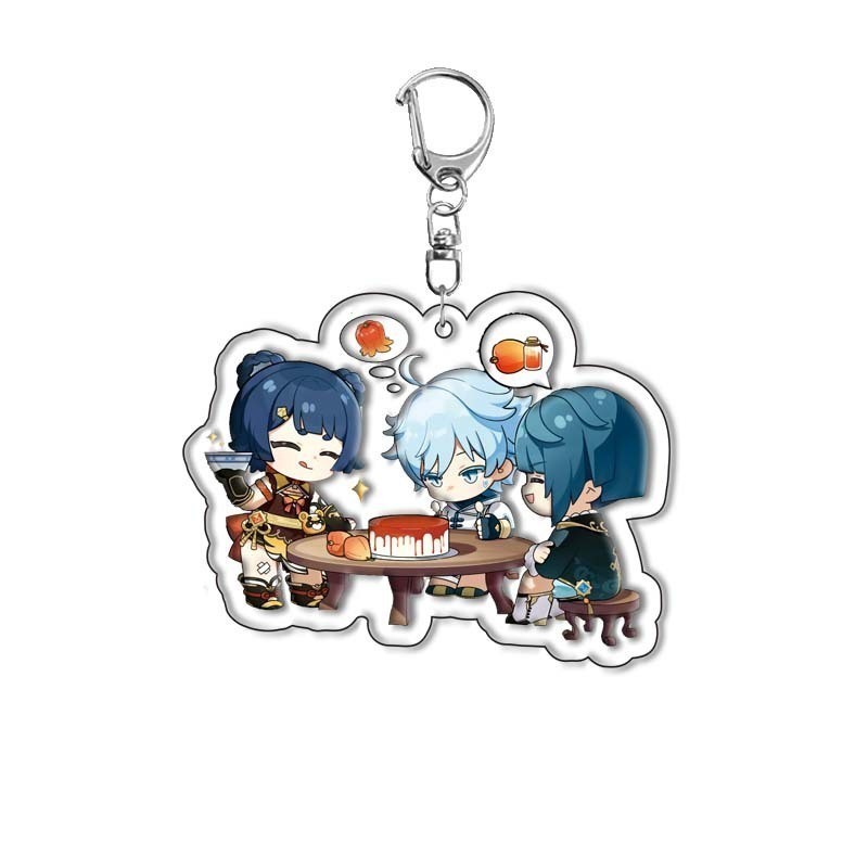 Arynlp Genshin Acrylic Key Chain With Cute Cartoon Print Nlp Móc Khóa In Theo Yêu Cầu, Chất Liệu Mica Trong Suốt In 2 Mặt , Dày 4mm 21 Arynlp Genshin Acrylic Key Chain With Cute Cartoon Print Nlp Móc Khóa In Theo Yêu Cầu, Chất Liệu Mica Trong Suốt In 2 Mặt , Dày 4mm - Ảnh 21