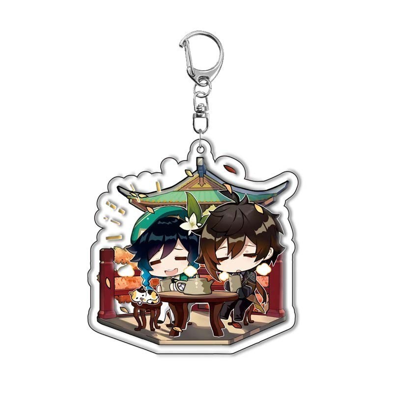 Arynlp Genshin Acrylic Key Chain With Cute Cartoon Print Nlp Móc Khóa In Theo Yêu Cầu, Chất Liệu Mica Trong Suốt In 2 Mặt , Dày 4mm 7 Arynlp Genshin Acrylic Key Chain With Cute Cartoon Print Nlp Móc Khóa In Theo Yêu Cầu, Chất Liệu Mica Trong Suốt In 2 Mặt , Dày 4mm - Ảnh 7