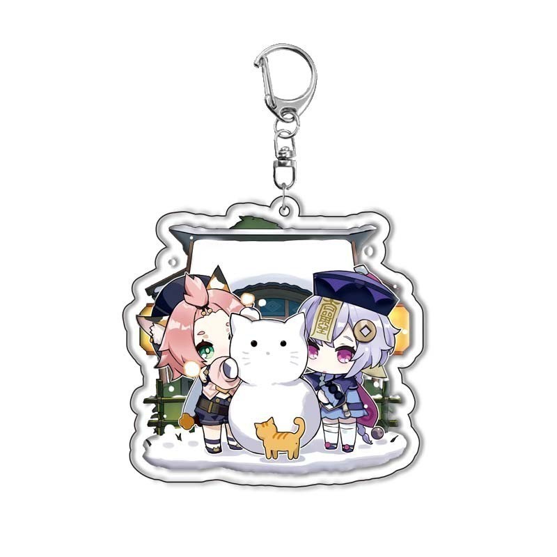 Arynlp Genshin Acrylic Key Chain With Cute Cartoon Print Nlp Móc Khóa In Theo Yêu Cầu, Chất Liệu Mica Trong Suốt In 2 Mặt , Dày 4mm 8 Arynlp Genshin Acrylic Key Chain With Cute Cartoon Print Nlp Móc Khóa In Theo Yêu Cầu, Chất Liệu Mica Trong Suốt In 2 Mặt , Dày 4mm - Ảnh 8