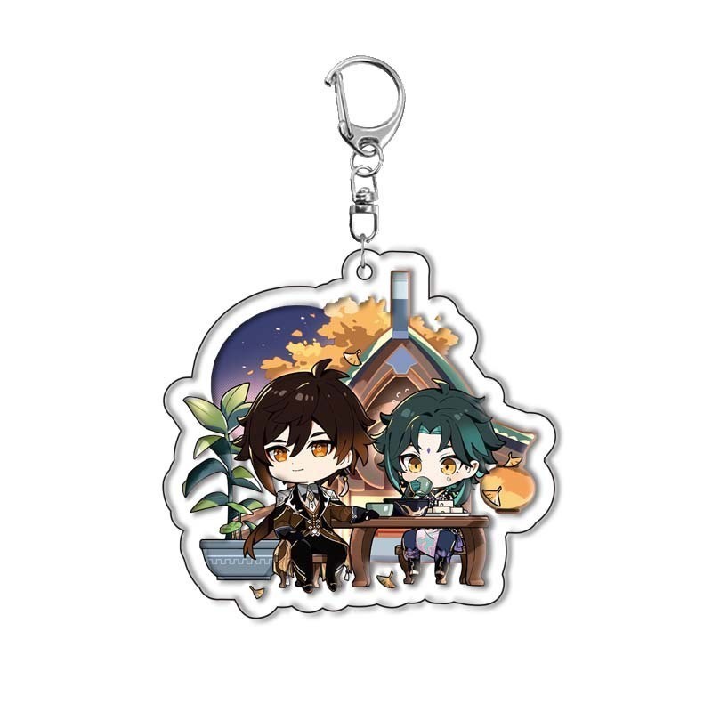 Arynlp Genshin Acrylic Key Chain With Cute Cartoon Print Nlp Móc Khóa In Theo Yêu Cầu, Chất Liệu Mica Trong Suốt In 2 Mặt , Dày 4mm 10 Arynlp Genshin Acrylic Key Chain With Cute Cartoon Print Nlp Móc Khóa In Theo Yêu Cầu, Chất Liệu Mica Trong Suốt In 2 Mặt , Dày 4mm - Ảnh 10