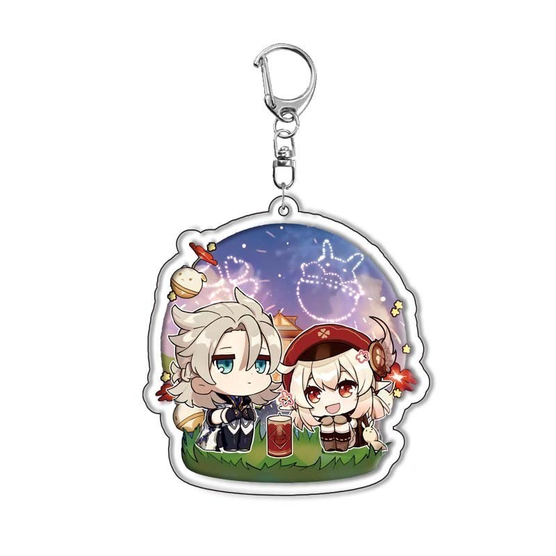 Arynlp Genshin Acrylic Key Chain With Cute Cartoon Print Nlp Móc Khóa In Theo Yêu Cầu, Chất Liệu Mica Trong Suốt In 2 Mặt , Dày 4mm 1 Arynlp Genshin Acrylic Key Chain With Cute Cartoon Print Nlp Móc Khóa In Theo Yêu Cầu, Chất Liệu Mica Trong Suốt In 2 Mặt , Dày 4mm