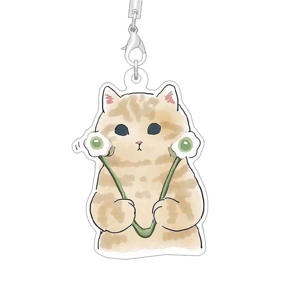 Arynlp Phone Strap Mifusand Cartoon Cat Lanyard Cute Acrylic Bag Charms Phone Accessories Nlp Móc Khóa In Theo Yêu Cầu, Chất Liệu Mica Trong Suốt In 2 Mặt , Dày 4mm 6 Arynlp Phone Strap Mifusand Cartoon Cat Lanyard Cute Acrylic Bag Charms Phone Accessories Nlp Móc Khóa In Theo Yêu Cầu, Chất Liệu Mica Trong Suốt In 2 Mặt , Dày 4mm - Ảnh 6