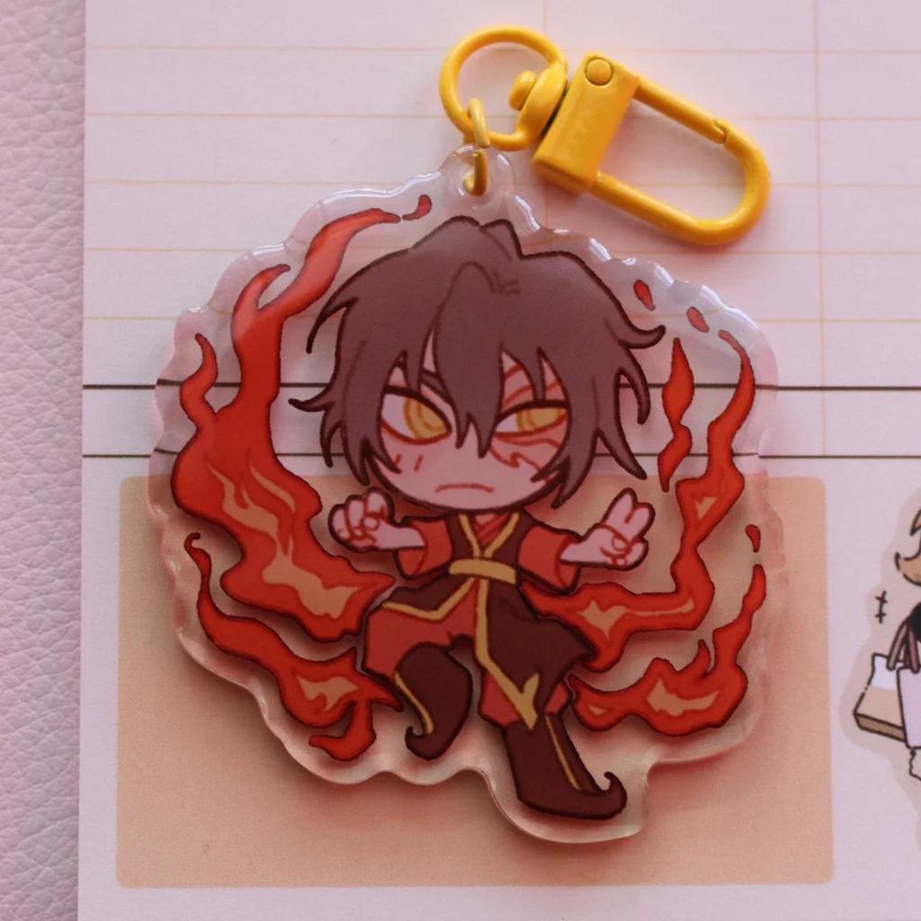 Atla Acrylic Charm Double Sided Keychain Collectible Anime Key Ring For Fans Móc Khóa In Theo Yêu Cầu, Chất Liệu Mica Trong Suốt In 2 Mặt , Dày 4mm 4 Atla Acrylic Charm Double Sided Keychain Collectible Anime Key Ring For Fans Móc Khóa In Theo Yêu Cầu, Chất Liệu Mica Trong Suốt In 2 Mặt , Dày 4mm - Ảnh 4
