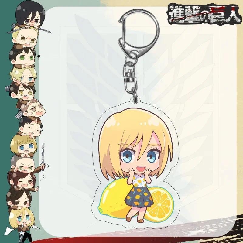 Attack On Titan Acrylic Fun Keychain Jewelry Fan Bag Charm Keyring Creative Mica Keychain Móc Khóa In Theo Yêu Cầu, Chất Liệu Mica Trong Suốt In 2 Mặt , Dày 4mm 2 Attack On Titan Acrylic Fun Keychain Jewelry Fan Bag Charm Keyring Creative Mica Keychain Móc Khóa In Theo Yêu Cầu, Chất Liệu Mica Trong Suốt In 2 Mặt , Dày 4mm - Ảnh 2