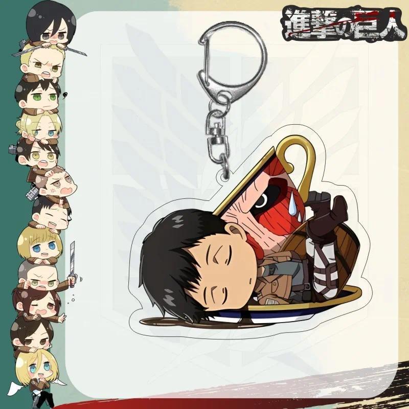 Attack On Titan Acrylic Fun Keychain Jewelry Fan Bag Charm Keyring Creative Mica Keychain Móc Khóa In Theo Yêu Cầu, Chất Liệu Mica Trong Suốt In 2 Mặt , Dày 4mm 13 Attack On Titan Acrylic Fun Keychain Jewelry Fan Bag Charm Keyring Creative Mica Keychain Móc Khóa In Theo Yêu Cầu, Chất Liệu Mica Trong Suốt In 2 Mặt , Dày 4mm - Ảnh 13