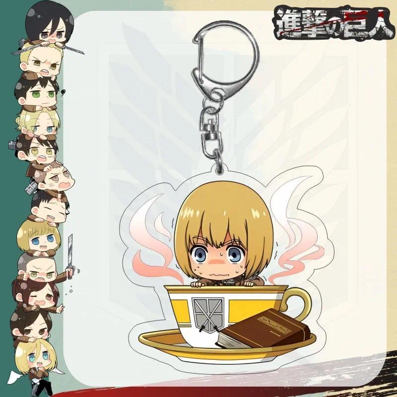 Attack On Titan Acrylic Fun Keychain Jewelry Fan Bag Charm Keyring Creative Mica Keychain Móc Khóa In Theo Yêu Cầu, Chất Liệu Mica Trong Suốt In 2 Mặt , Dày 4mm 28 Attack On Titan Acrylic Fun Keychain Jewelry Fan Bag Charm Keyring Creative Mica Keychain Móc Khóa In Theo Yêu Cầu, Chất Liệu Mica Trong Suốt In 2 Mặt , Dày 4mm - Ảnh 28