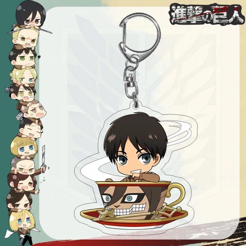 Attack On Titan Acrylic Fun Keychain Jewelry Fan Bag Charm Keyring Creative Mica Keychain Móc Khóa In Theo Yêu Cầu, Chất Liệu Mica Trong Suốt In 2 Mặt , Dày 4mm 30 Attack On Titan Acrylic Fun Keychain Jewelry Fan Bag Charm Keyring Creative Mica Keychain Móc Khóa In Theo Yêu Cầu, Chất Liệu Mica Trong Suốt In 2 Mặt , Dày 4mm - Ảnh 30