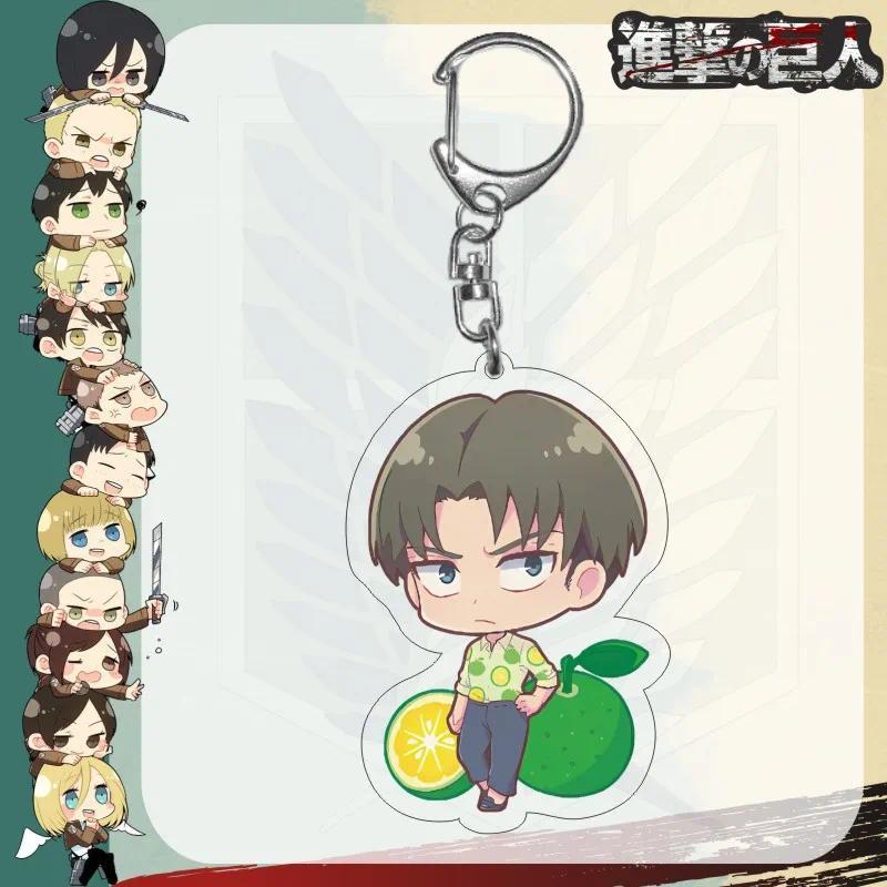 Attack On Titan Acrylic Fun Keychain Jewelry Fan Bag Charm Keyring Creative Mica Keychain Móc Khóa In Theo Yêu Cầu, Chất Liệu Mica Trong Suốt In 2 Mặt , Dày 4mm 4 Attack On Titan Acrylic Fun Keychain Jewelry Fan Bag Charm Keyring Creative Mica Keychain Móc Khóa In Theo Yêu Cầu, Chất Liệu Mica Trong Suốt In 2 Mặt , Dày 4mm - Ảnh 4