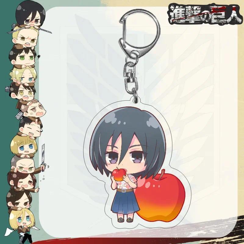 Attack On Titan Acrylic Fun Keychain Jewelry Fan Bag Charm Keyring Creative Mica Keychain Móc Khóa In Theo Yêu Cầu, Chất Liệu Mica Trong Suốt In 2 Mặt , Dày 4mm 6 Attack On Titan Acrylic Fun Keychain Jewelry Fan Bag Charm Keyring Creative Mica Keychain Móc Khóa In Theo Yêu Cầu, Chất Liệu Mica Trong Suốt In 2 Mặt , Dày 4mm - Ảnh 6