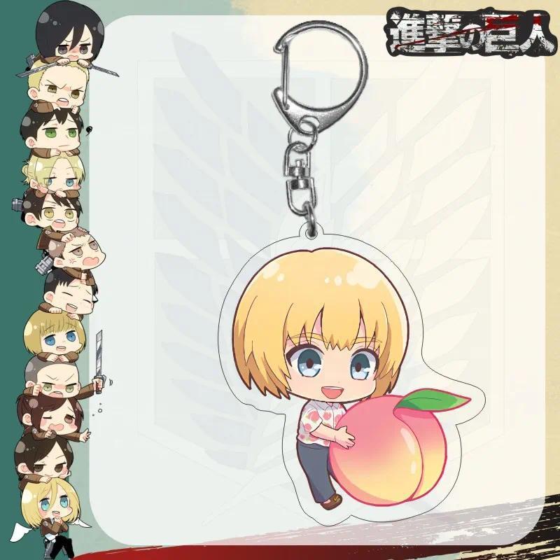 Attack On Titan Acrylic Fun Keychain Jewelry Fan Bag Charm Keyring Creative Mica Keychain Móc Khóa In Theo Yêu Cầu, Chất Liệu Mica Trong Suốt In 2 Mặt , Dày 4mm 8 Attack On Titan Acrylic Fun Keychain Jewelry Fan Bag Charm Keyring Creative Mica Keychain Móc Khóa In Theo Yêu Cầu, Chất Liệu Mica Trong Suốt In 2 Mặt , Dày 4mm - Ảnh 8