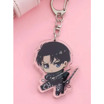 Attack On Titan Acrylic Keychain, Custom Photo Printed Keychain, Personalized Anime Keychain, Móc Khóa In Theo Yêu Cầu, Chất Liệu Mica Trong Suốt In 2 Mặt , Dày 4mm 7 Attack On Titan Acrylic Keychain, Custom Photo Printed Keychain, Personalized Anime Keychain, Móc Khóa In Theo Yêu Cầu, Chất Liệu Mica Trong Suốt In 2 Mặt , Dày 4mm - Ảnh 7
