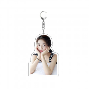 (available) White Loc Double-sided Keychain Móc Khóa In Theo Yêu Cầu, Chất Liệu Mica Trong Suốt In 2 Mặt , Dày 4mm