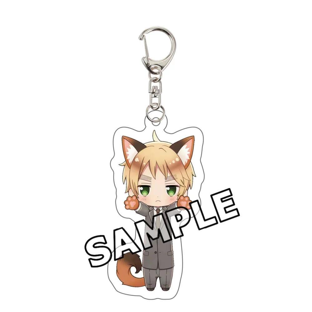 Axis Powers Hetalia Chibi Mica Keychain Anime Car Keychain Bag Charm Otaku Móc Khóa In Theo Yêu Cầu, Chất Liệu Mica Trong Suốt In 2 Mặt , Dày 4mm 16 Axis Powers Hetalia Chibi Mica Keychain Anime Car Keychain Bag Charm Otaku Móc Khóa In Theo Yêu Cầu, Chất Liệu Mica Trong Suốt In 2 Mặt , Dày 4mm - Ảnh 16