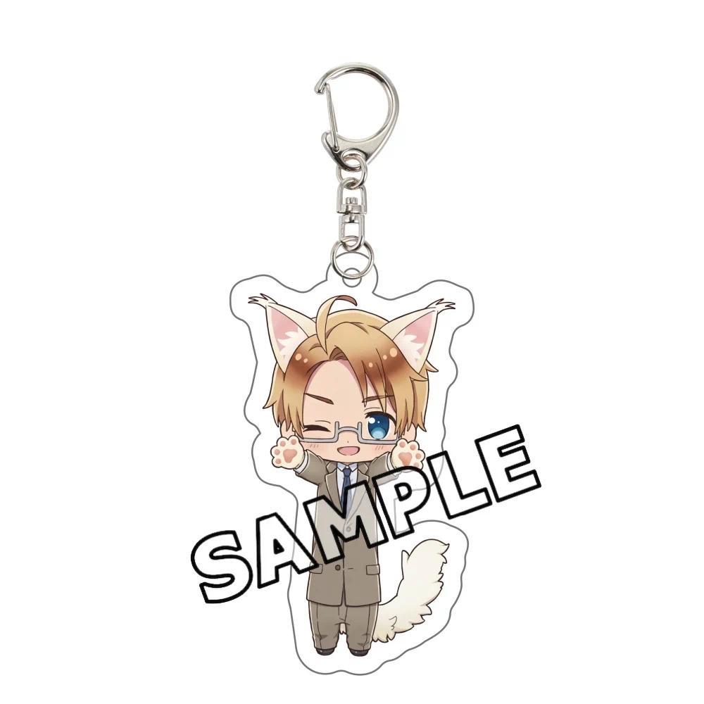 Axis Powers Hetalia Chibi Mica Keychain Anime Car Keychain Bag Charm Otaku Móc Khóa In Theo Yêu Cầu, Chất Liệu Mica Trong Suốt In 2 Mặt , Dày 4mm 5 Axis Powers Hetalia Chibi Mica Keychain Anime Car Keychain Bag Charm Otaku Móc Khóa In Theo Yêu Cầu, Chất Liệu Mica Trong Suốt In 2 Mặt , Dày 4mm - Ảnh 5