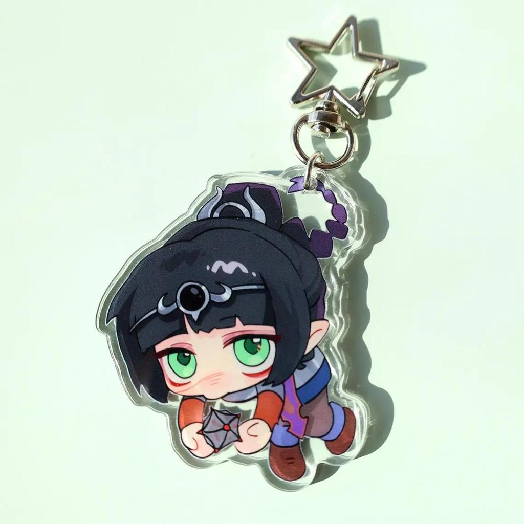 Baldur's Gate 3 Rpg Acrylic Keychain Set - Chibi Character Keyrings Collectible - Karlach Móc Khóa In Theo Yêu Cầu, Chất Liệu Mica Trong Suốt In 2 Mặt , Dày 4mm 1 Baldur's Gate 3 Rpg Acrylic Keychain Set - Chibi Character Keyrings Collectible - Karlach Móc Khóa In Theo Yêu Cầu, Chất Liệu Mica Trong Suốt In 2 Mặt , Dày 4mm