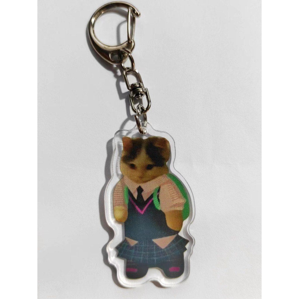 Banana Cat Keychain Keychain Funny Emoji Keychain Mica Key Ring Student Bag Pendant Gift Móc Khóa In Theo Yêu Cầu, Chất Liệu Mica Trong Suốt In 2 Mặt , Dày 4mm 15 Banana Cat Keychain Keychain Funny Emoji Keychain Mica Key Ring Student Bag Pendant Gift Móc Khóa In Theo Yêu Cầu, Chất Liệu Mica Trong Suốt In 2 Mặt , Dày 4mm - Ảnh 15